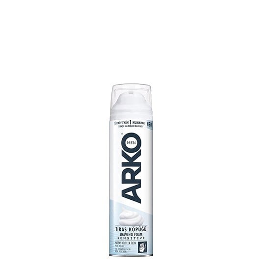 ARKO TIRAŞ KÖPÜĞÜ 200ml SENSITIVE *6