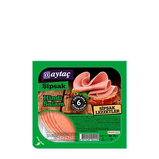 AYTAÇ ŞİPŞAK HİNDİ SALAM 50gr*18