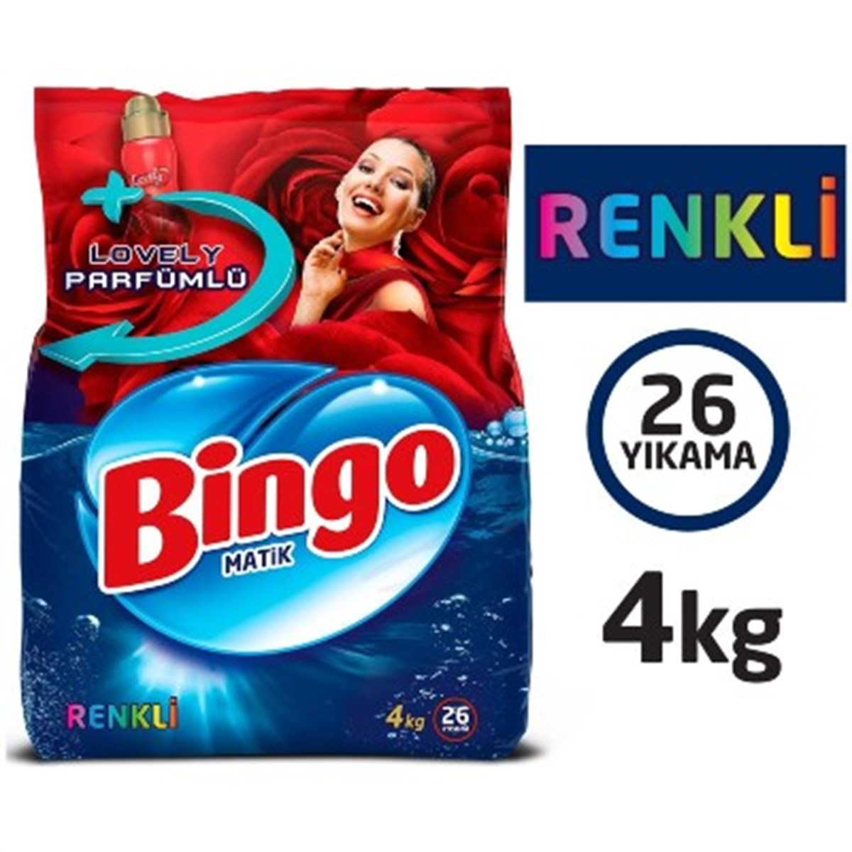 Bingo Matik 4kg Renkli