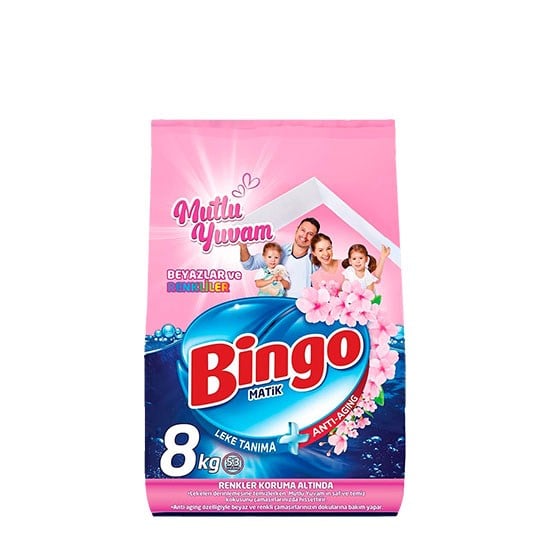 BİNGO MATİK 8kg MUTLU YUVAM *80