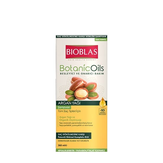 BİOBLAS ŞAMPUAN 360ml B-OİL ARGAN -TÜM SAÇ