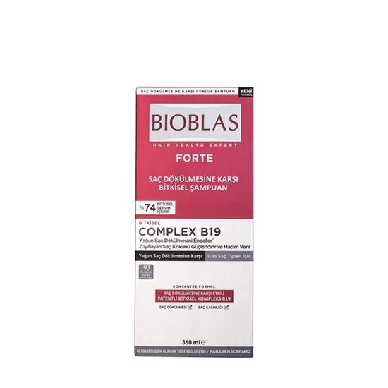 BİOBLAS ŞAMPUAN 360ml FOTRE COMPLEX B19
