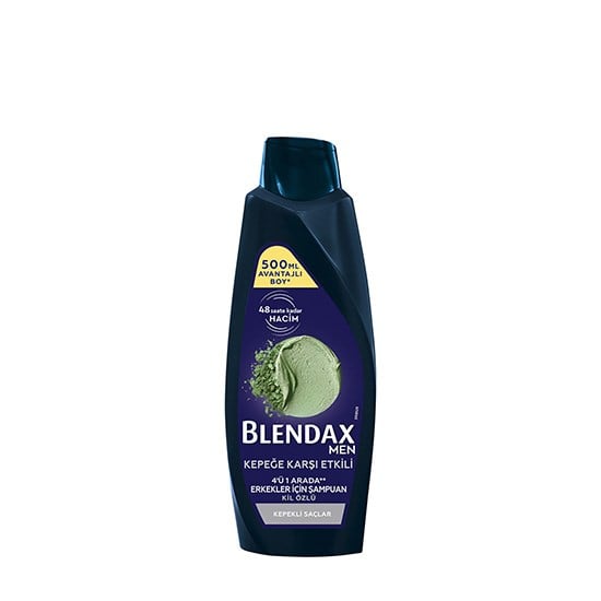 BLENDAX ŞAMPUAN 500ml BAY KEPEK KİL ÖZÜ