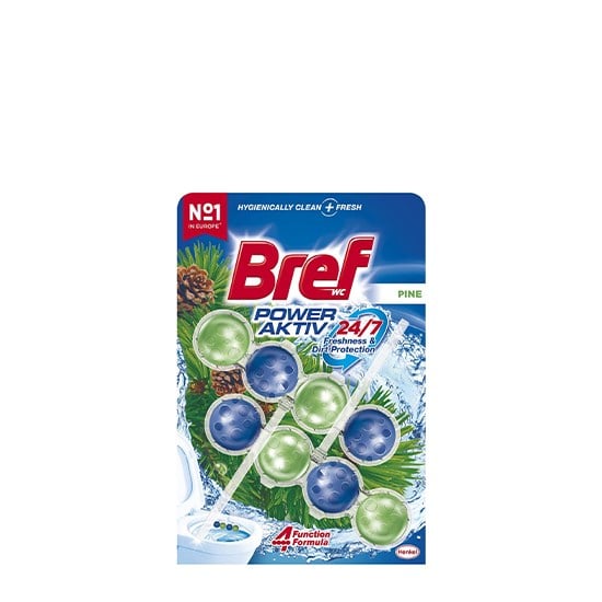 BREF KLOZET AKTİF TOP 2'Lİ 2x50gr ÇAM *10