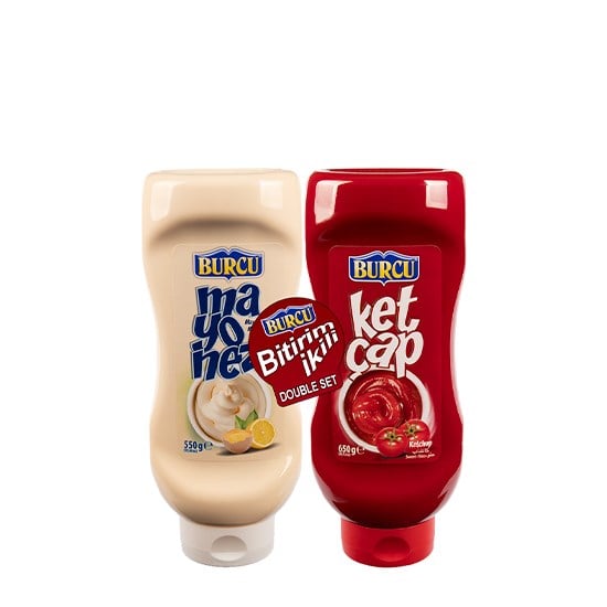 BURCU KETÇAP 650gr +MAYONEZ 550gr *10