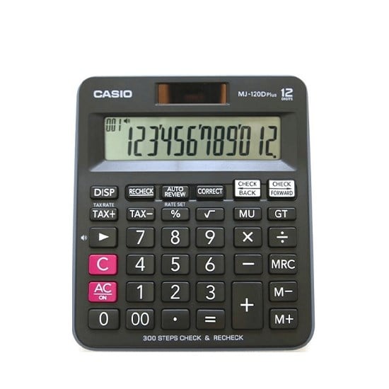 CASIO MJ-120 D PLUS HESAP MAKİNESİ 