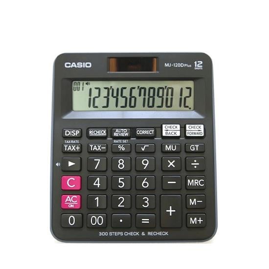 CASIO MJ-120 D PLUS HESAP MAKİNESİ 