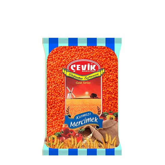 ÇEVİK 2.5kg MERCİMEK KIRMIZI*6