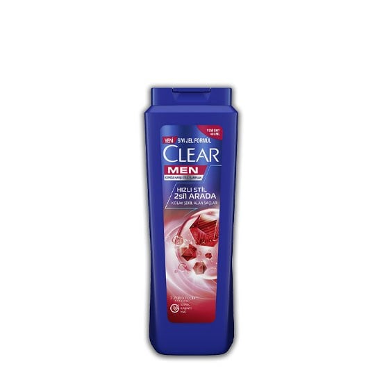 CLEAR ŞAMPUAN 350ml MEN HIZLI STİL 2in1