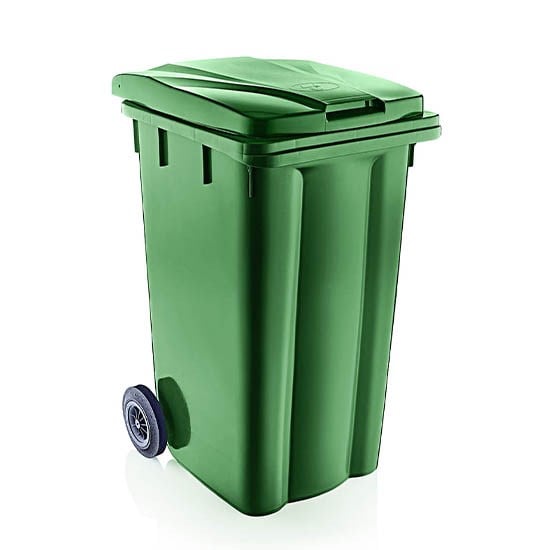 ÇÖP KONTEYNER 240lt  6511 EKO YEŞİL