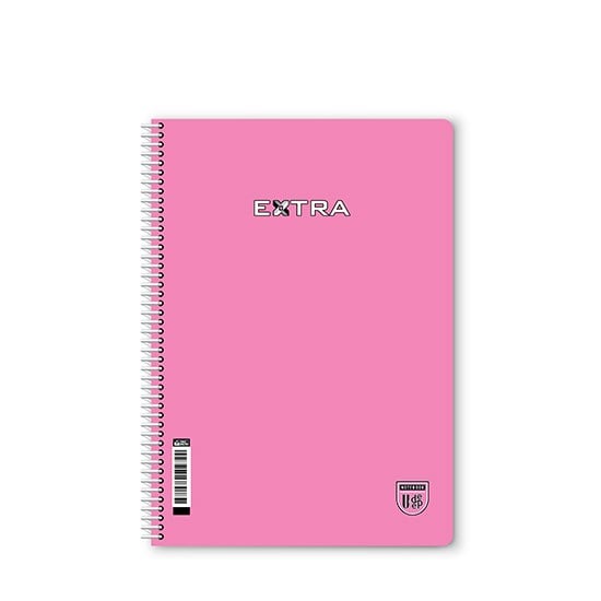 DEFTER A4 96Y DÜZ ÇİZGİSİZ PP SPRALLİ