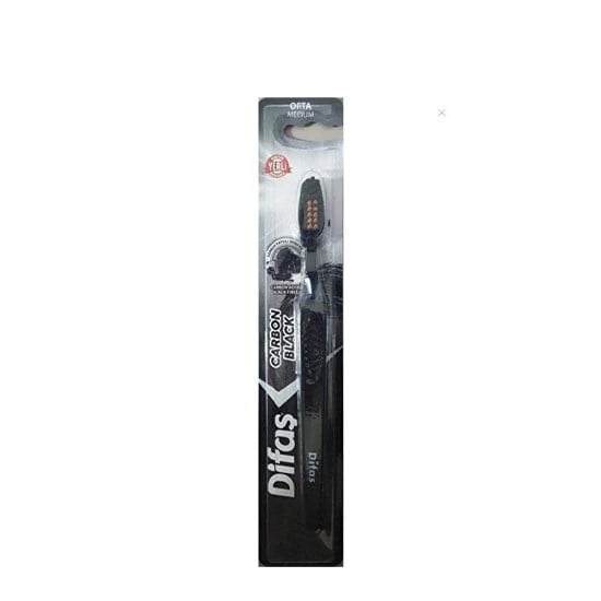 DİFAŞ DİŞ FIRÇASI CARBON BLACK ORTA 