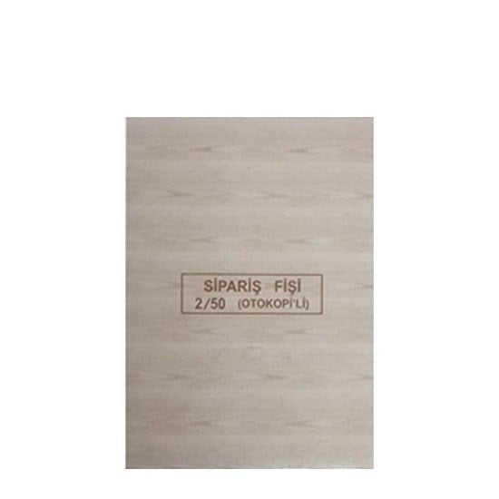 DİLMAN 4206 SİPARİŞ FİŞİ 2/50 2 NÜSHA OTOKOPİLİ