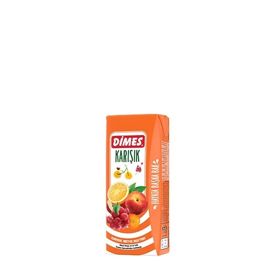 DİMES MEYVE SUYU 200ml KARIŞIK *27