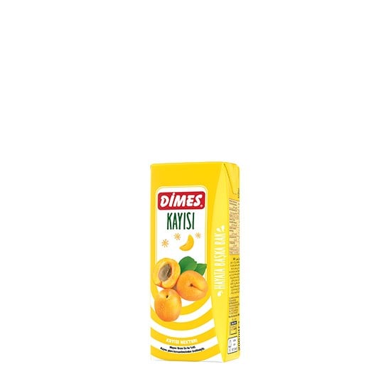 DİMES MEYVE SUYU 200ml KAYISI *27