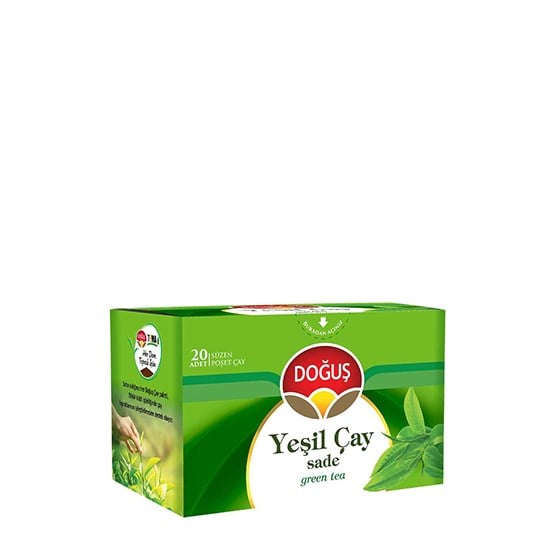DOĞUŞ BARDAK YEŞİLÇAY SADE 20'Lİ *12