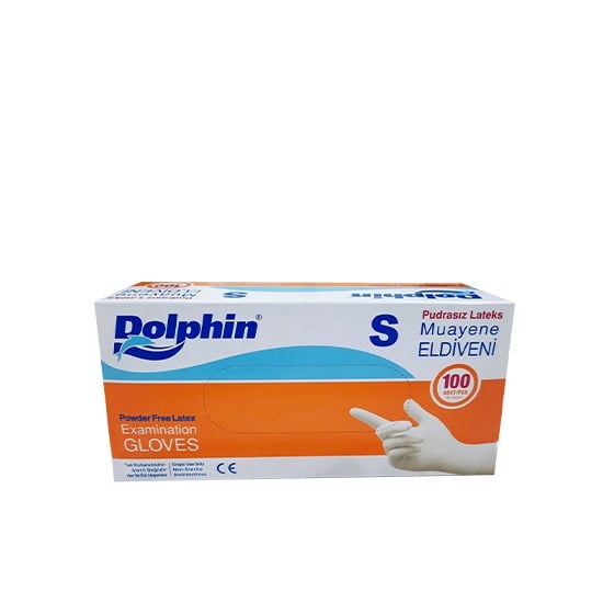 DOLPHİN LATEX PUDRASIZ (S) 100'lü *20