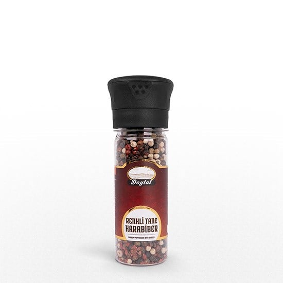 DOYTAT  60gr RENKLİ KARABİBER TANE DEĞİRMEN *6