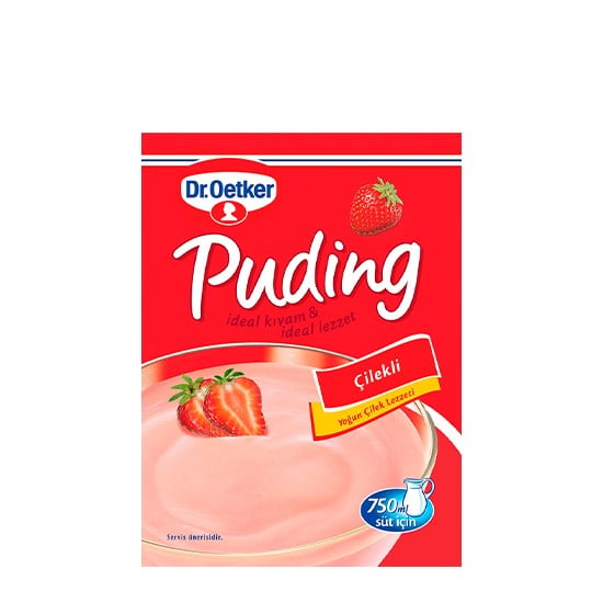 DR.OETKER PUDİNG ÇİLEK 120gr *12(24)