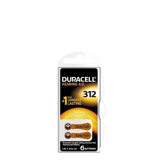 DURACELL ACT.312 6'lı İŞİTME CİHAZI PİLİ