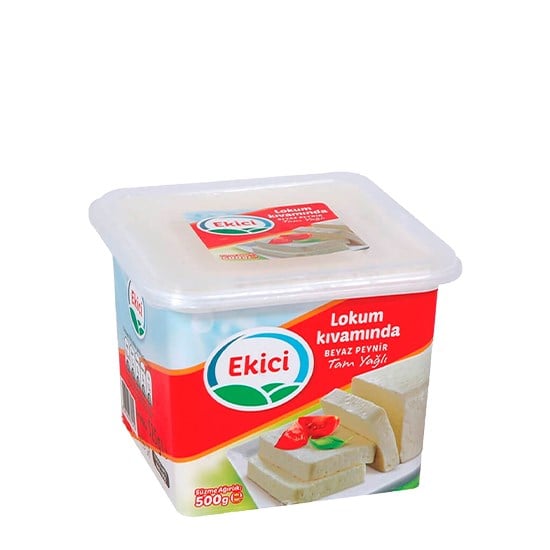 EKİCİ BEYAZ PEYNİR 500gr LOKUM KIVAMINDA*12