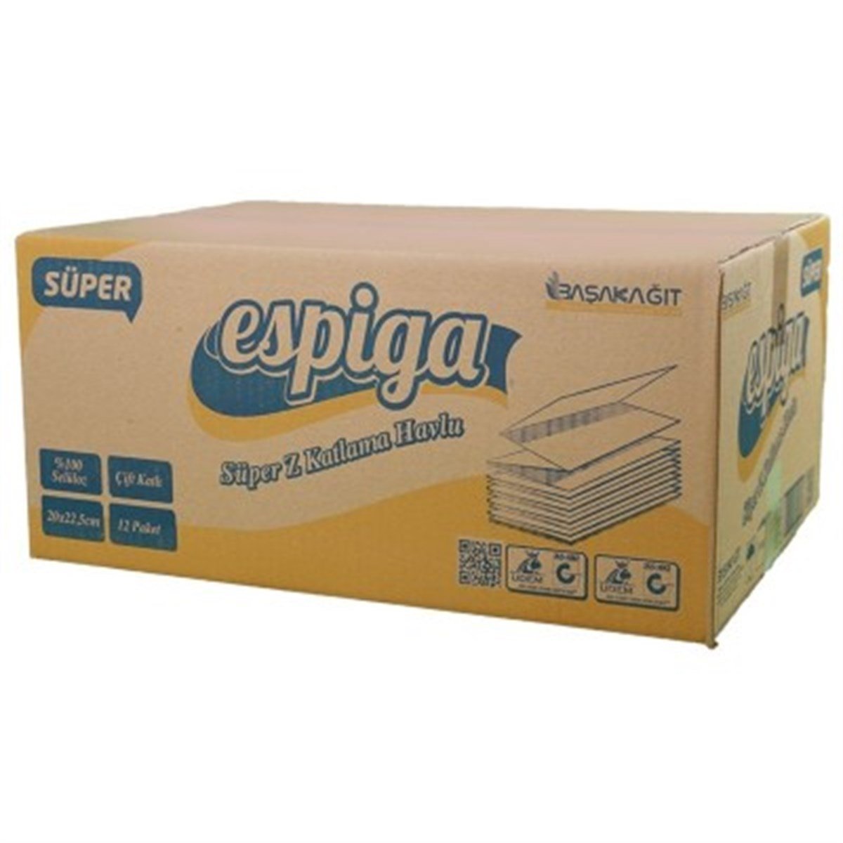 Espiga Disp Z Havlu 12x150'li Süper 653