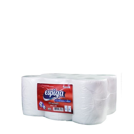 ESPİGA HAVLU 2.5kg 6'LI 21cm ENM.568