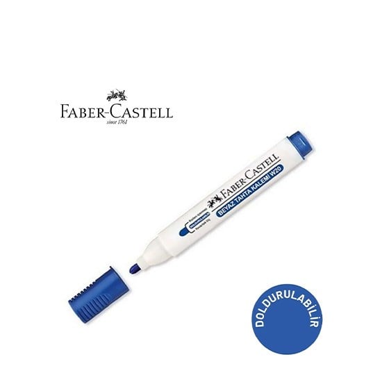 FABER TAHTA KALEMİ MAVİ DOLABİLİR W20*10