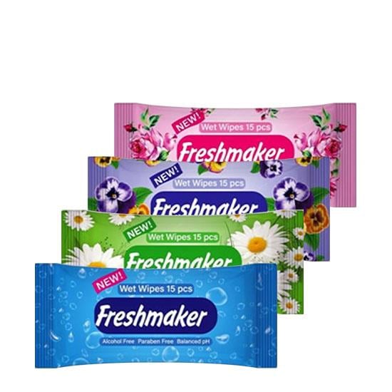 FRESHMAKER 15'Lİ ISLAK CEP MENDİL *36(288)