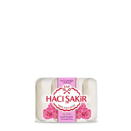 HACI ŞAKİR GÜZ SABUN 4'LÜ ÇİÇEK TERAPİSİ 280gr *24