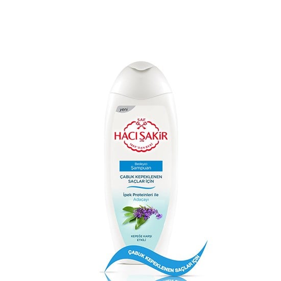 HACI ŞAKİR ŞAMPUAN 500ml KEPEK ADAÇAYI *12