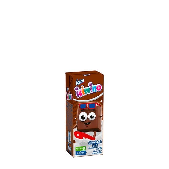 İÇİMİNO SÜT 180ml ÇİKOLATALI *27