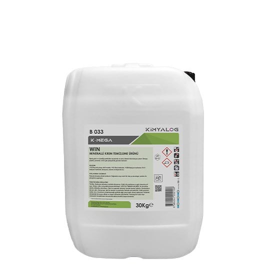 K-MEGA B033 30kg WIN MİN KREM TEMİZLEYİCİ