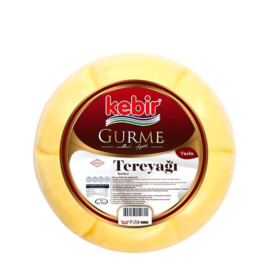 KEBİR TEREYAĞI 750gr GURME TUZLU *12