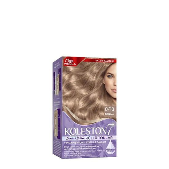 KOLESTON SET 8.18 AÇIK İNCİ KÜLLÜ KUMRAL