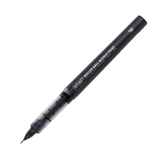 KRAF 301G 0.5mm SİYAH ROLLER KALEM İĞNE UÇ *12