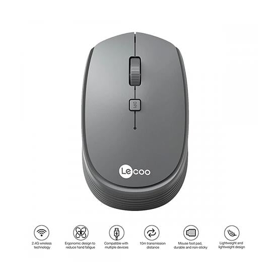 LENOVO LECOO WS202 WİRELESS MOUSE GRİ