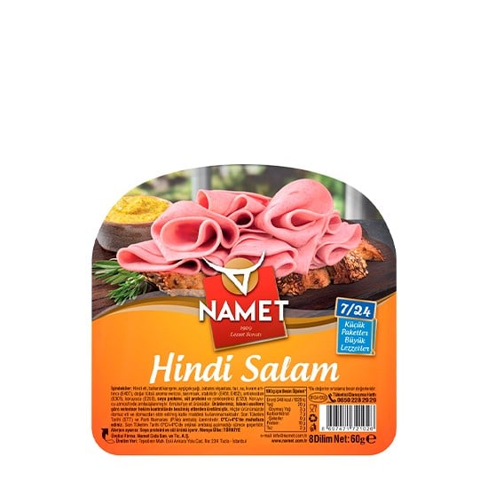 NAMET HİNDİ SALAM 60gr