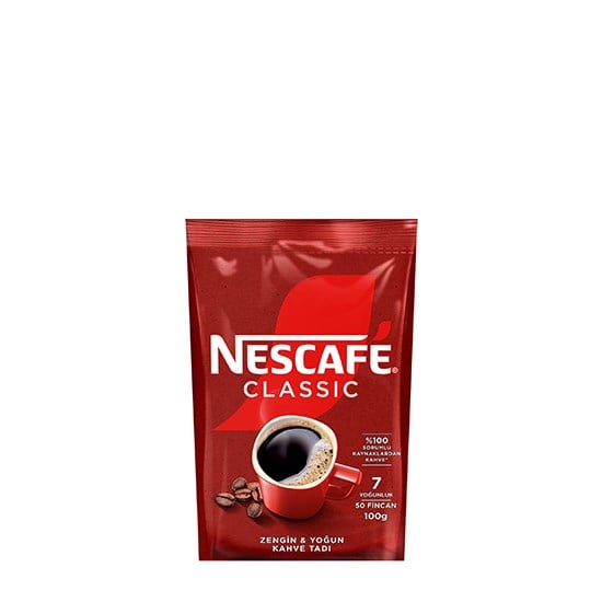 NESCAFE CLASSİC 100gr POŞET *12