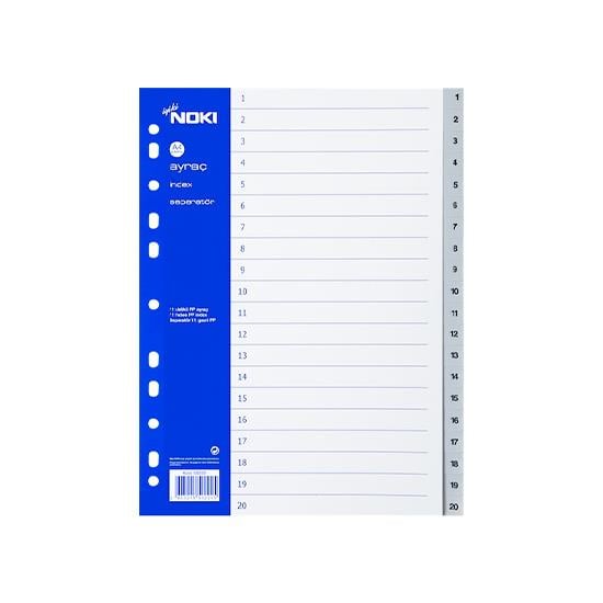NOKİ SEPERETÖR PP 1-20 RAKAM 59220