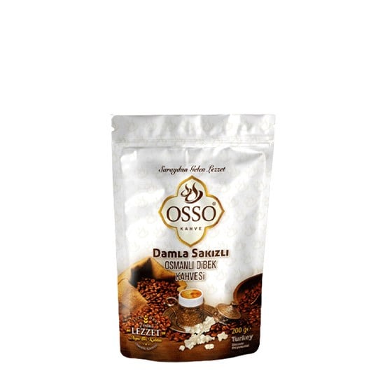 OSSO DİBEK KAHVE 200gr DAMLA SAKIZLI