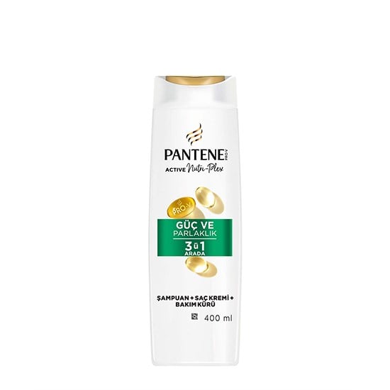 PANTENE ŞAMPUAN 400ml GÜÇ ve PARLAKLIK 3+1