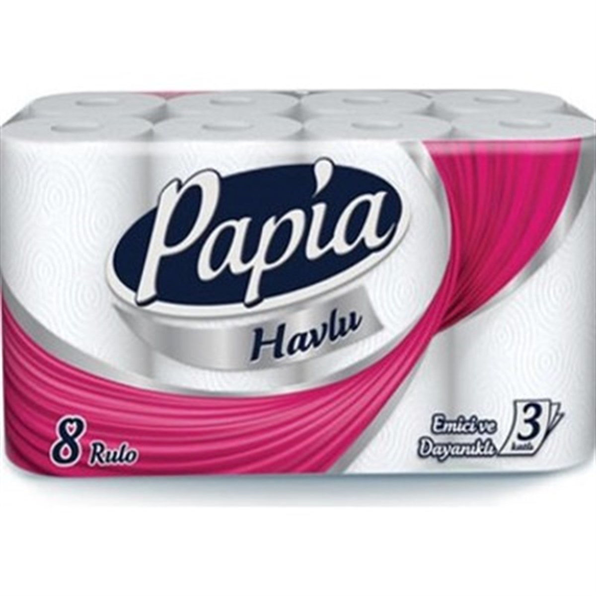 Papia Havlu 3'lü*8