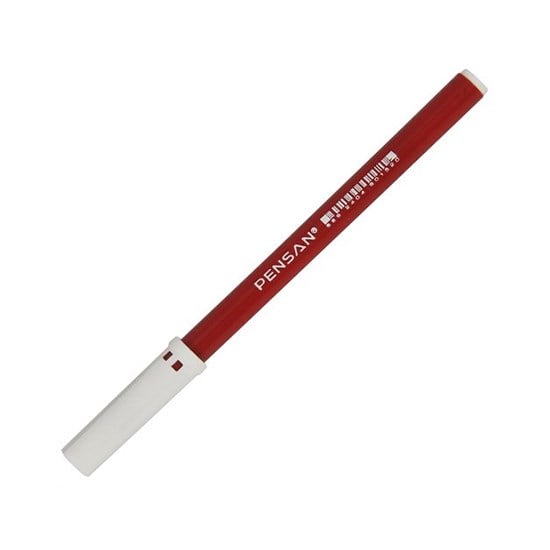 PENSAN 3003 KEÇELİ KALEM KIRMIZI 10mm *10