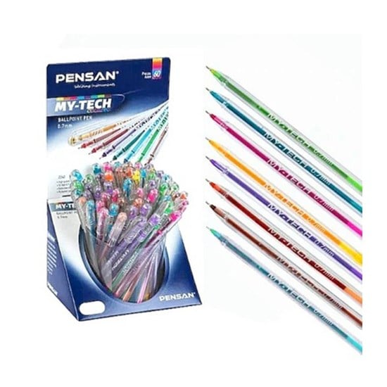PENSAN MY-TECH 0.7 RENKLİ TÜKENMEZ KALEM