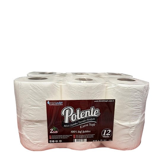 POLENTE TUVALET KAĞIDI 4.5kg 12'Lİ MİNİ JUMBO 494