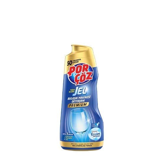 PORÇÖZ BULAŞIK MAKİNASI JEL DETERJAN 900ml*12