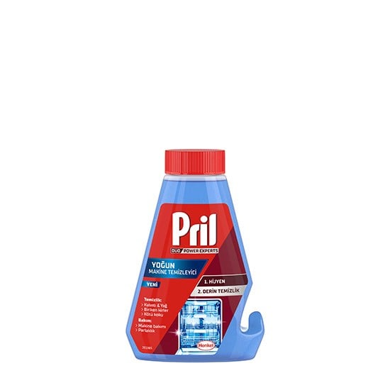 PRİL BULAŞIK MAKİNASI TEMİZLEME SIVISI 250ml *8