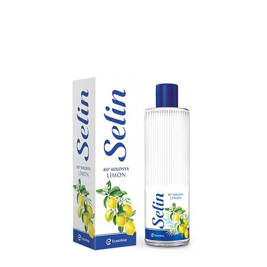 SELİN KOLONYA 400ml 80° LİMON *24