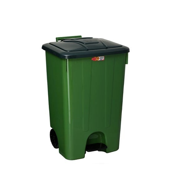 ŞENYAYLA 4265 85lt PEDALLI ÇÖP KOVASI KÖŞELİ *5